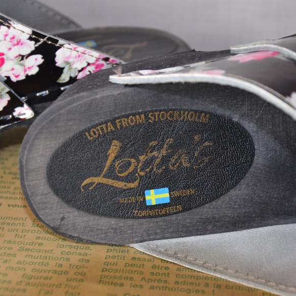 Lotta from Stockholm Women's Stylish Rose Clog - Picture 4 of 8